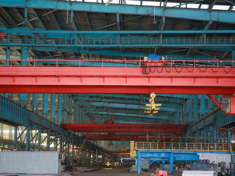 How to Pack the 10-ton overhead crane When It Is Transported