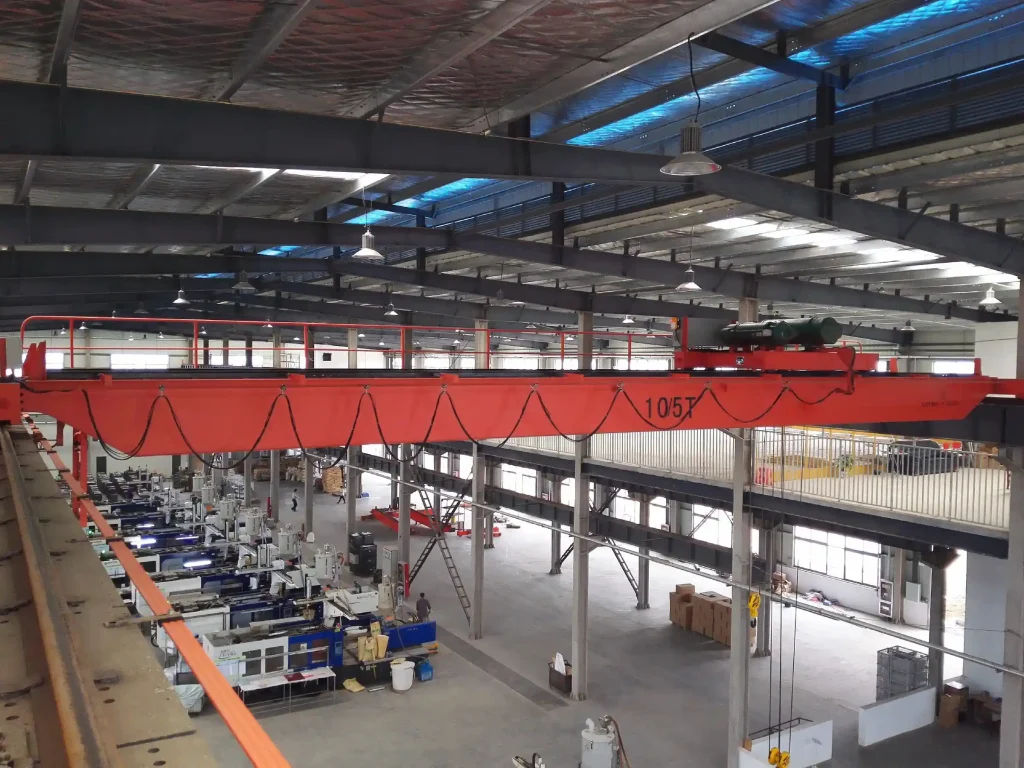 LH overhead crane with hoist trolley
