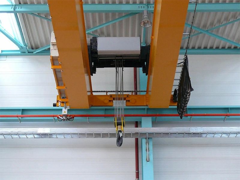 N-LH Type Double Girder Bridge Crane with Hoist Trolley3