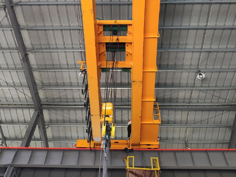 N-LH Type Double Girder Bridge Crane with Hoist Trolley4