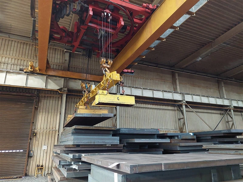 QD Type Double Girder Electric Bridge Crane with Trolley4