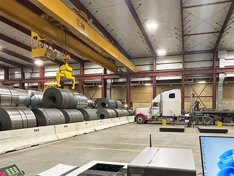 QDX Type Double Beam Electric Overhead Crane with Trolley2