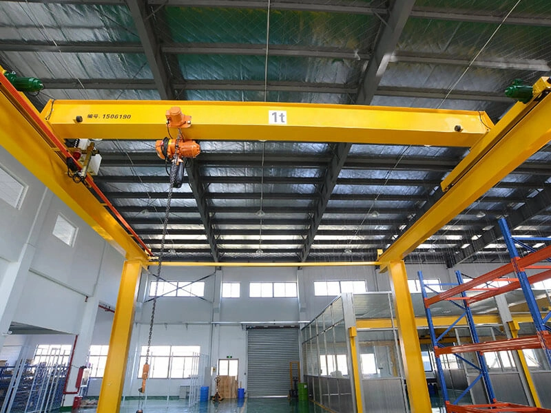 LD Single Girder Electric Hoist Overhead Crane3