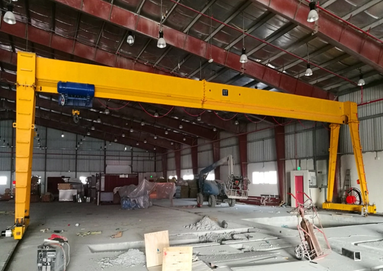 MH Type Single Girder Gantry Crane2
